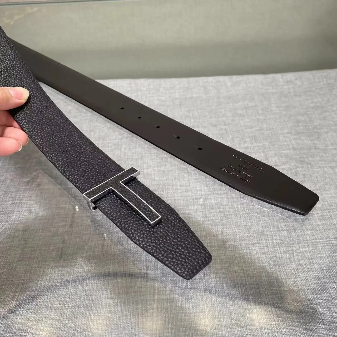 2026 New Men's Belt High Quality Designer Belts Men Fashion Letter Luxury Famous Leather Belt Jeans Cowskin Waist Strap 3.8cm