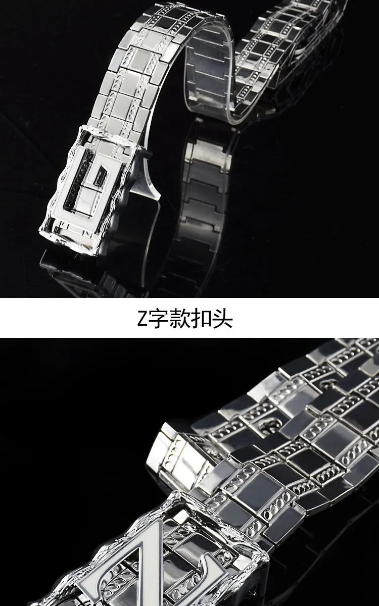 Detachable Men Belt All-Metal Stainless Steel Belts Punk Style Luxury Buckle Strap Male Waistband Permanent Use