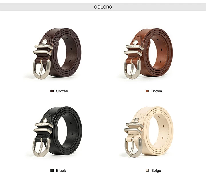 BEAUTODAY Luxury Retro Belt Women Genuine Leather Silver Buckle Ladies Cowhide Waistband 2024 Fashion Accessory Handmade 91100