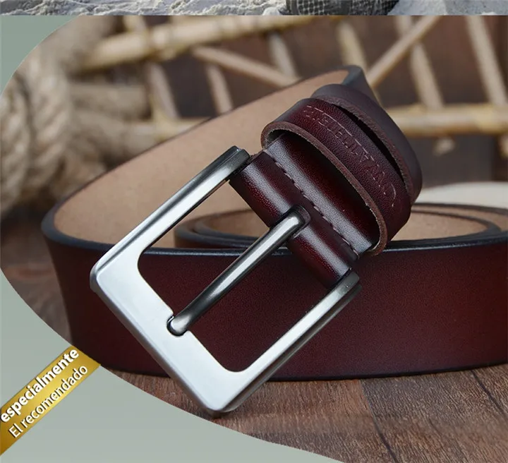 COWATHER men belt cow genuine leather designer belts for men high quality fashion vintage male strap for jeans cow skin XF002