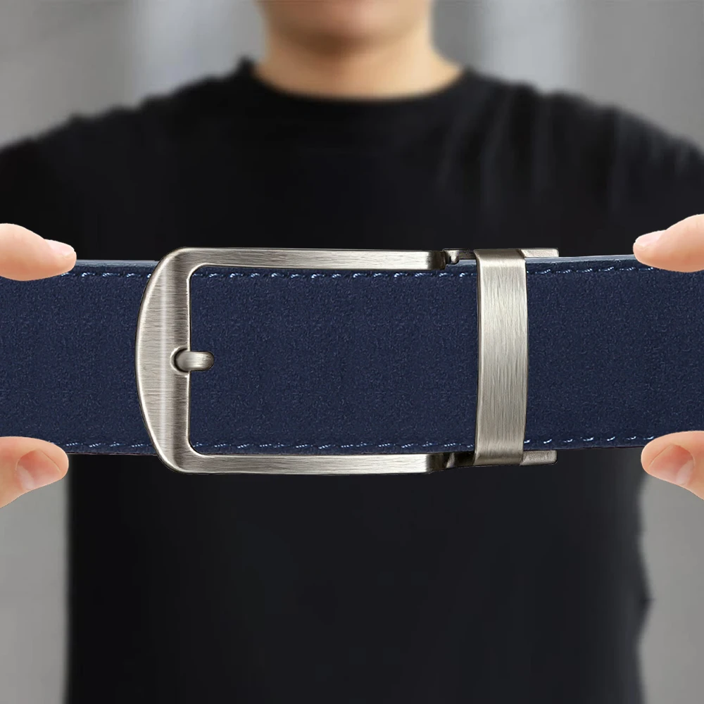 Men's PU Leather Belt Fashion Stylish Belts for Daily Life, Leisure, Party, Festival, Work, and Business Automatic Buckle