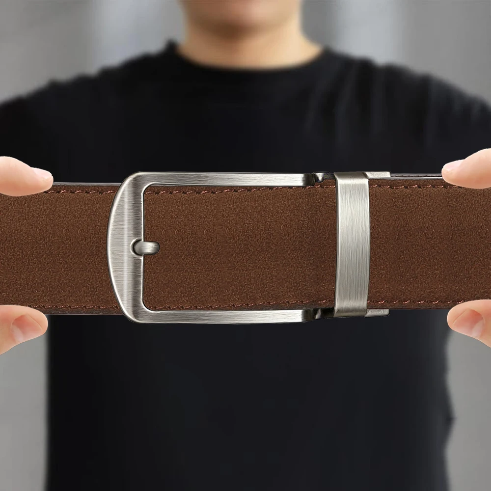Men's PU Leather Belt Fashion Stylish Belts for Daily Life, Leisure, Party, Festival, Work, and Business Automatic Buckle