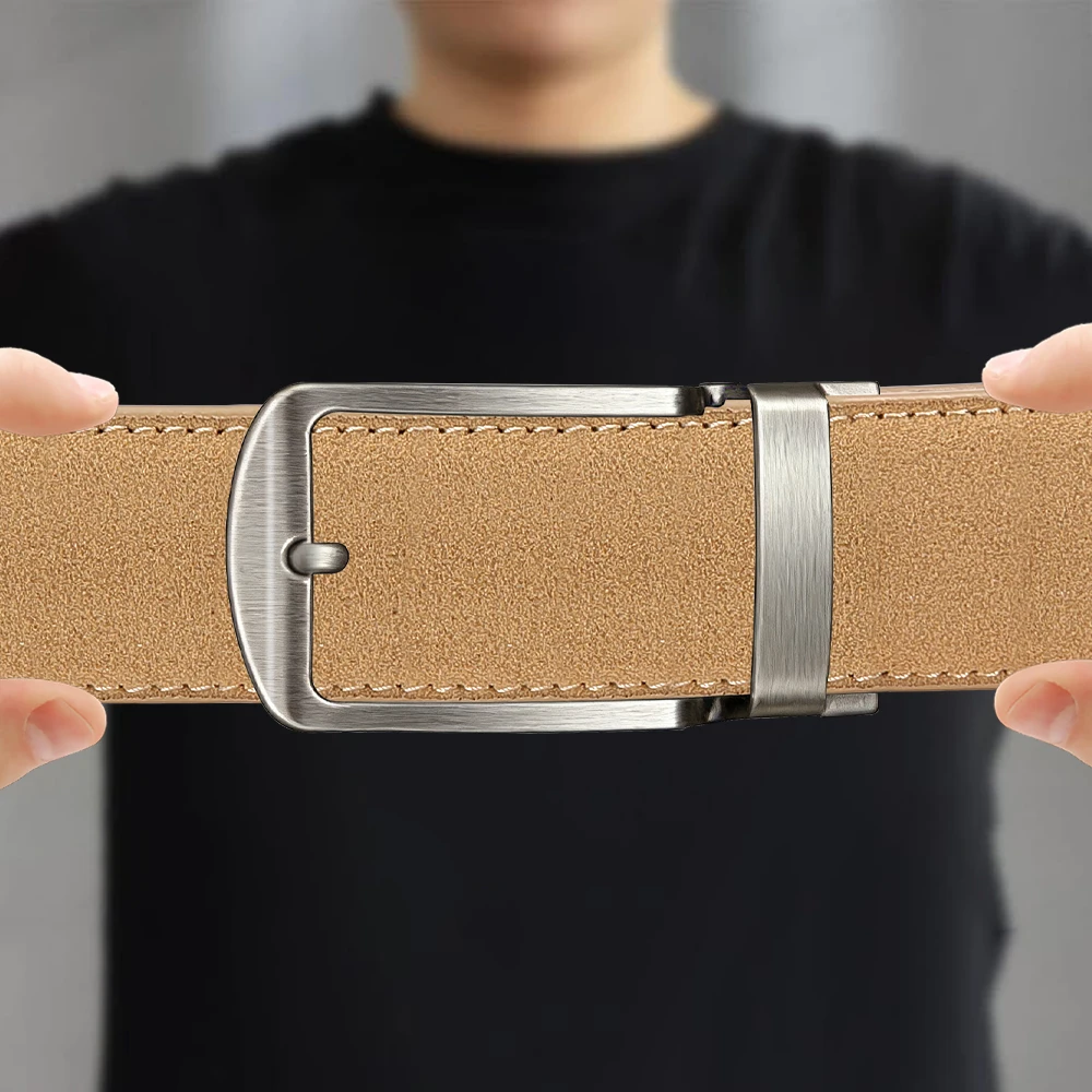 Men's PU Leather Belt Fashion Stylish Belts for Daily Life, Leisure, Party, Festival, Work, and Business Automatic Buckle
