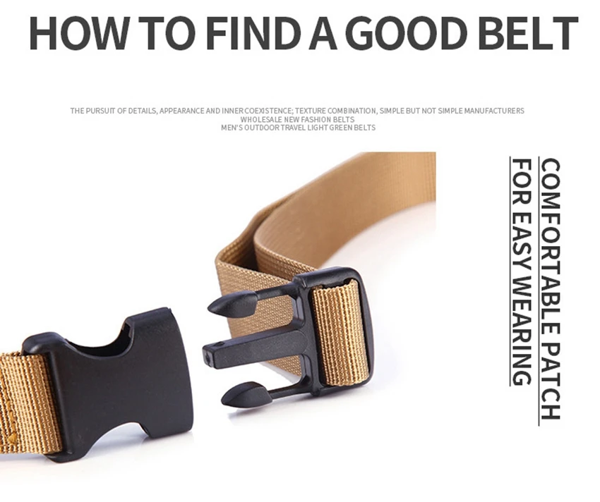 25mm Kids Canvas Belt Unisex for Boys Girls Lightweight Tactical Belt Quick Release Plastic Buckle Adjustable Children Waistband