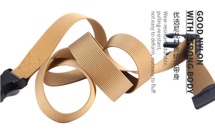 25mm Kids Canvas Belt Unisex for Boys Girls Lightweight Tactical Belt Quick Release Plastic Buckle Adjustable Children Waistband