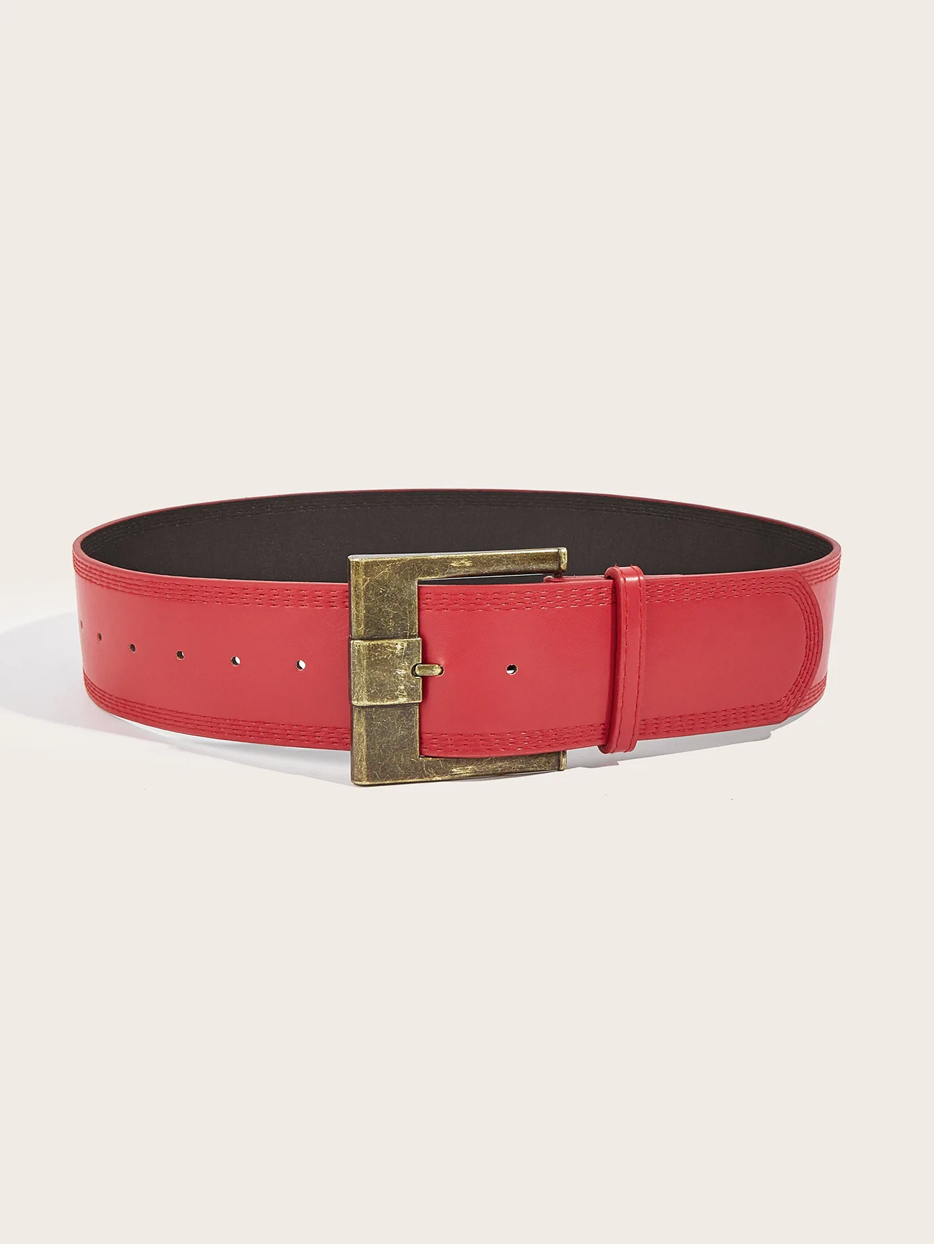 Desinger Belts For Women Vintage Wide Waistband Plus Size Western Cowgirl Cowboy Goth Y2k Brown Black Red Fashion Belt Female