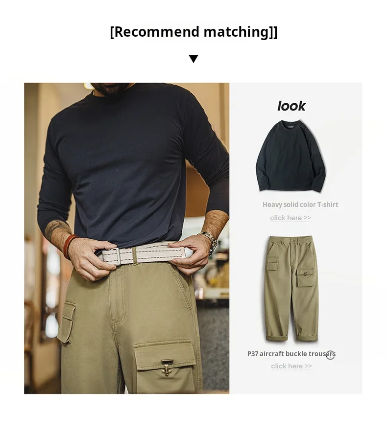 Maden New Unisex Striped Woven Belt No Hole Adjustable Waist Chain Jeans Belt Canvas Outdoor Sports Accessory Leisure Strap