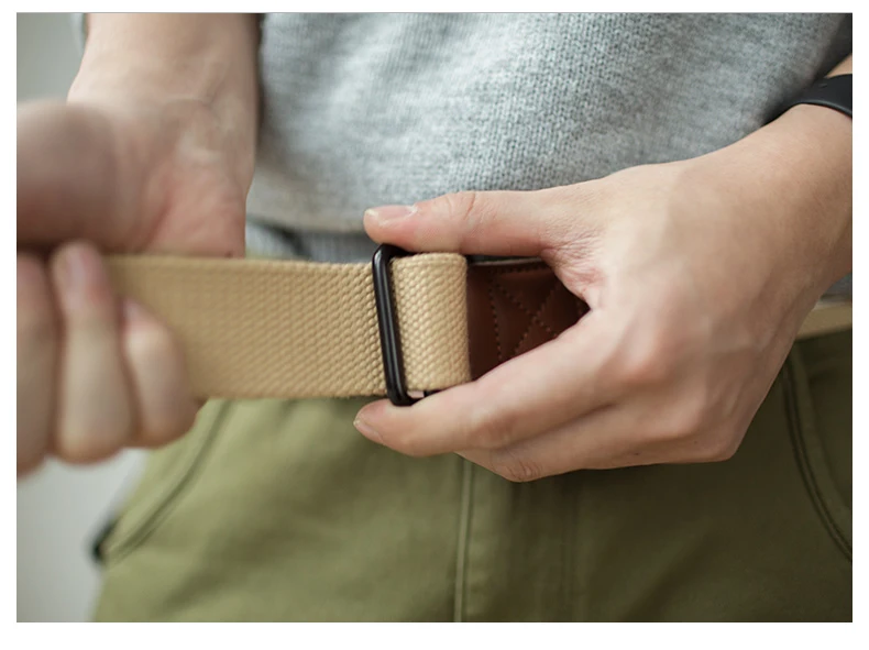 Maden Tactical Belt For Male Quick Release Outdoor Combat Belt Set Men’s Canvas Waistband Multifunctional Strap Vintage