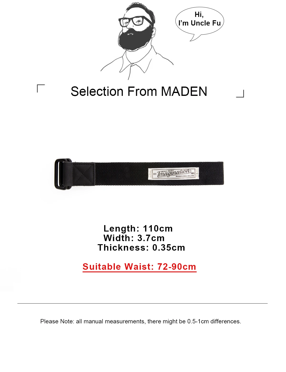 Maden Tactical Belt For Male Quick Release Outdoor Combat Belt Set Men’s Canvas Waistband Multifunctional Strap Vintage