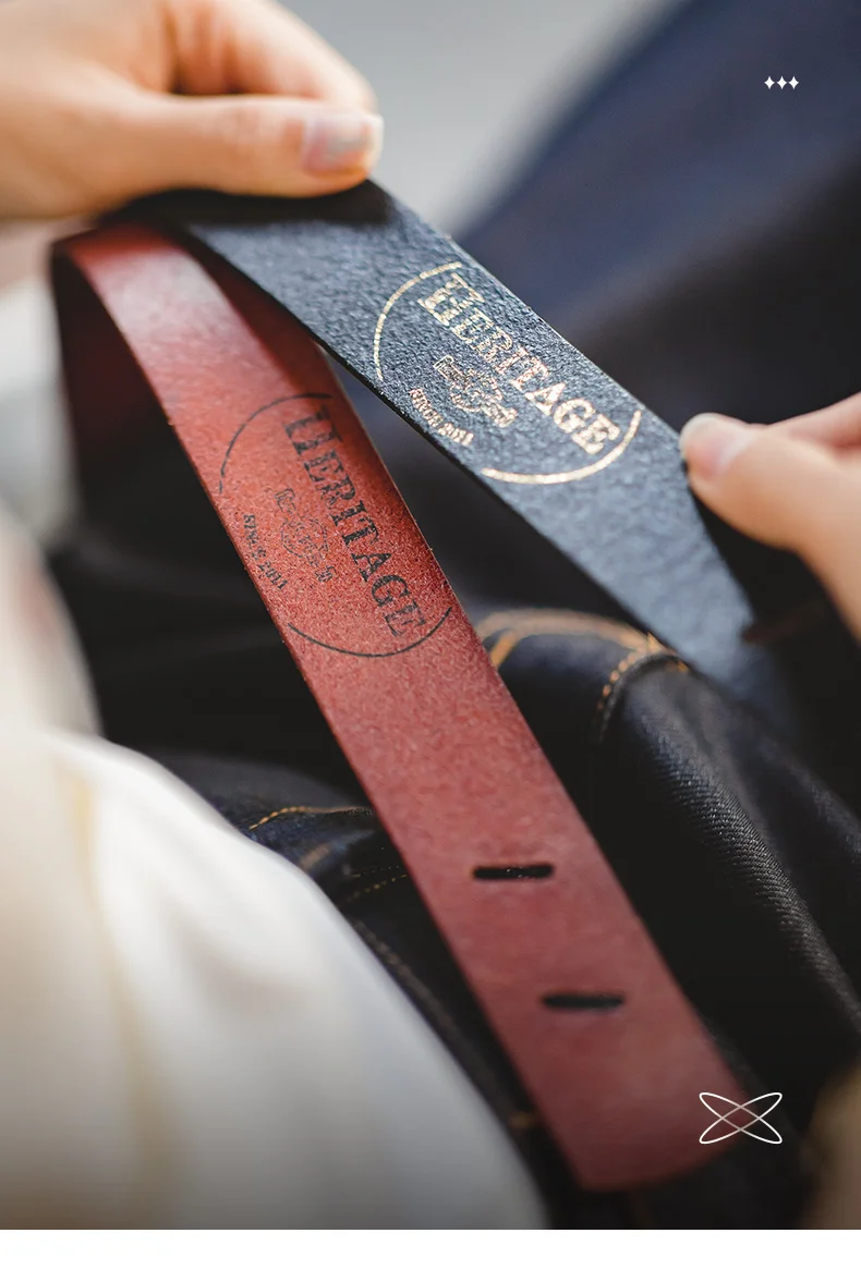 Maden Mens Belts Genuine Leather High Quality Buckle Jeans Cowskin Casual Belts Female Vintage Luxury Brand Designer Waistband