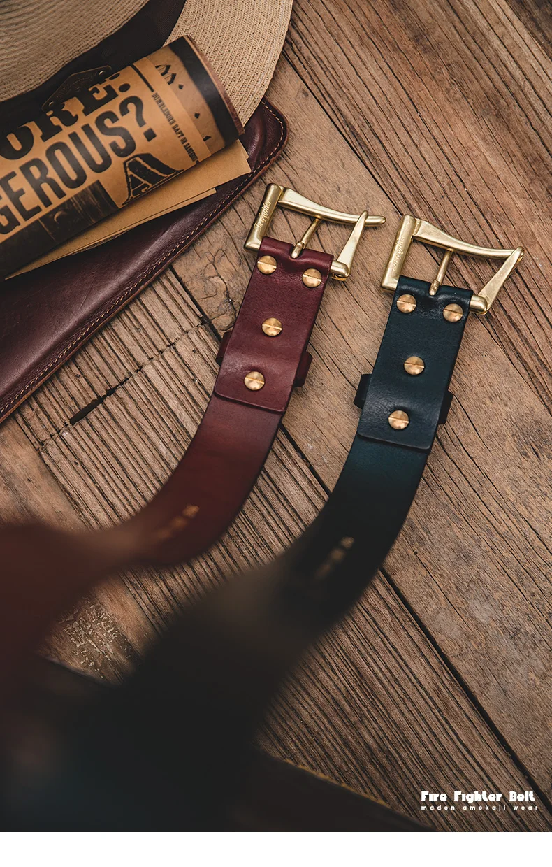 Maden Mens Belts Genuine Leather High Quality Buckle Jeans Cowskin Casual Belts Female Vintage Luxury Brand Designer Waistband