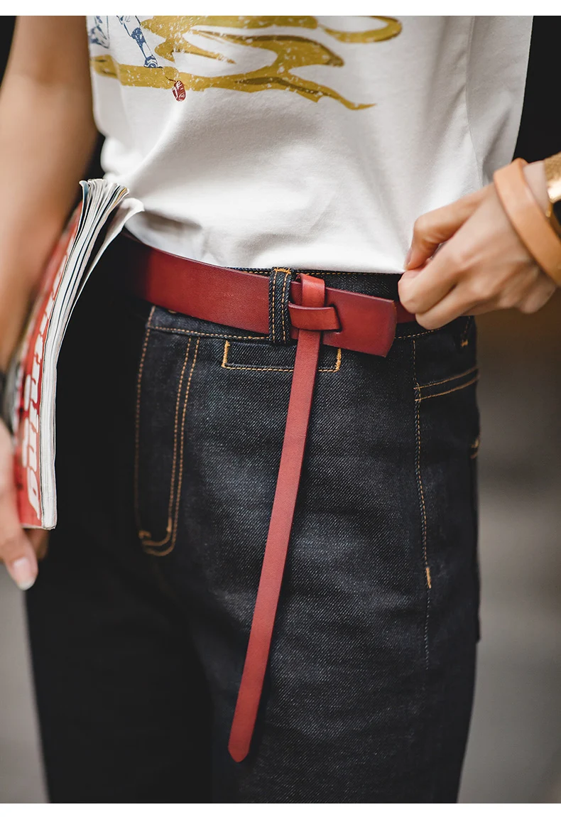 Maden Mens Belts Genuine Leather High Quality Buckle Jeans Cowskin Casual Belts Female Vintage Luxury Brand Designer Waistband