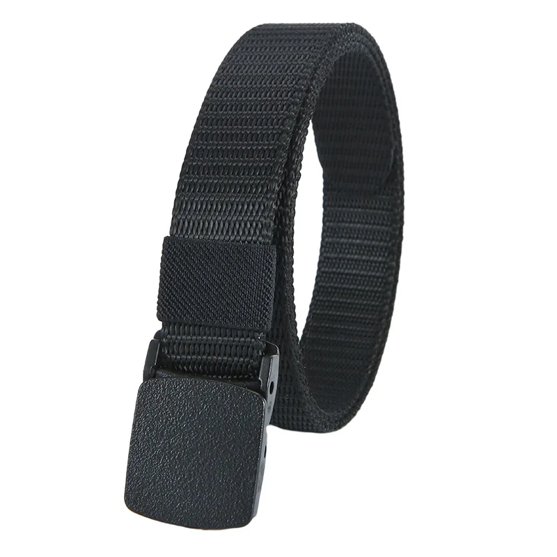 New Kids Belt Military Unisex Automatic Buckle Nylon Belt Outdoor Tactical Canvas-90cm