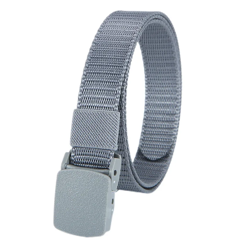 New Kids Belt Military Unisex Automatic Buckle Nylon Belt Outdoor Tactical Canvas-90cm