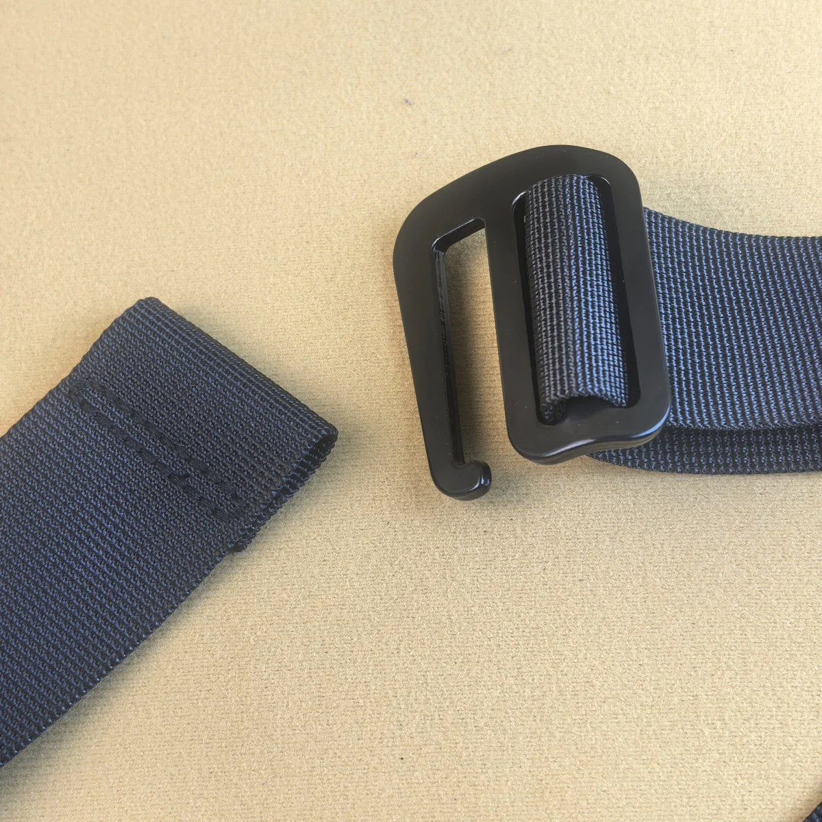 (Lightweight Thin Belt) 2.5CM Narrow Aluminum Alloy Buckle Nylon Belt 3.8CM Widening Hook Tactical Belt Men's Canvas Women's