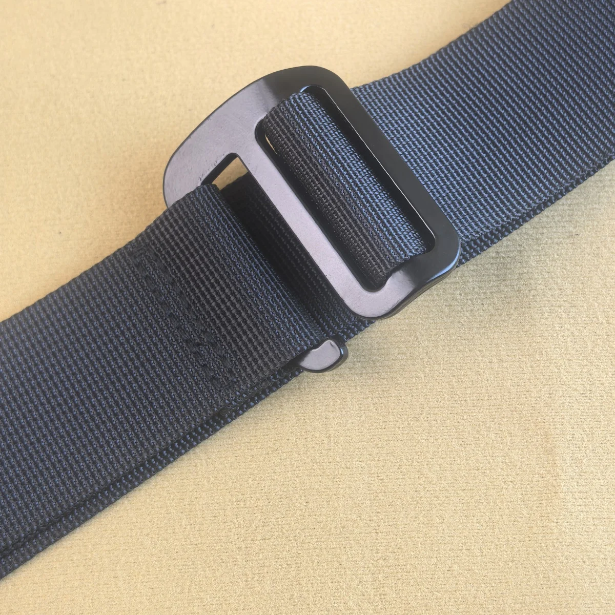 (Lightweight Thin Belt) 2.5CM Narrow Aluminum Alloy Buckle Nylon Belt 3.8CM Widening Hook Tactical Belt Men's Canvas Women's