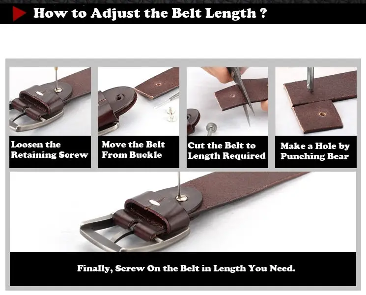 Retro 4.3CM Pin Belt Buckle Luxury Thick Belts Men Leather Vintage Yellow Belt Men Wide Jeans Ceinture Black Waist Belt MBT0019