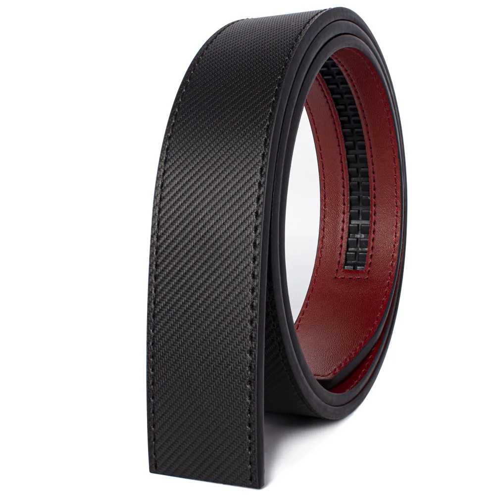 Genuine Leather Large Size Belt No Buckle for Automatic Buckle Belts Without Buckle for Men Women High Quality Male Jeans Belt