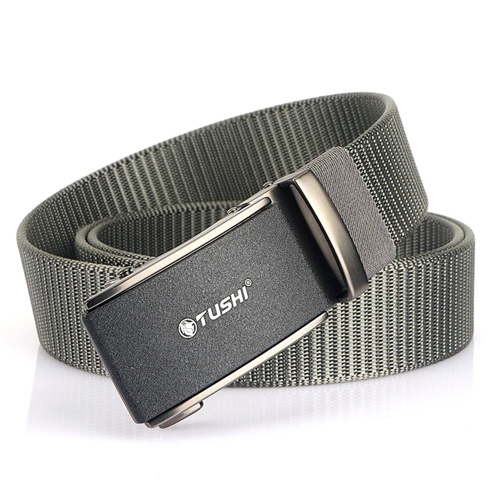 TUSHI Men's Belt Army Outdoor Hunting Tactical Multi Function Combat Survival High Quality Marine Corps Canvas For Nylon Belt