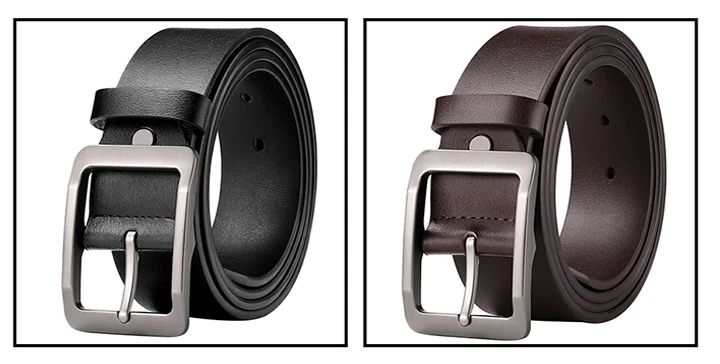 Maikun Belt Men's Vintage Pin Buckle Belt Business Casual Tide New Men's Versatile Outdoor Stylish Belt