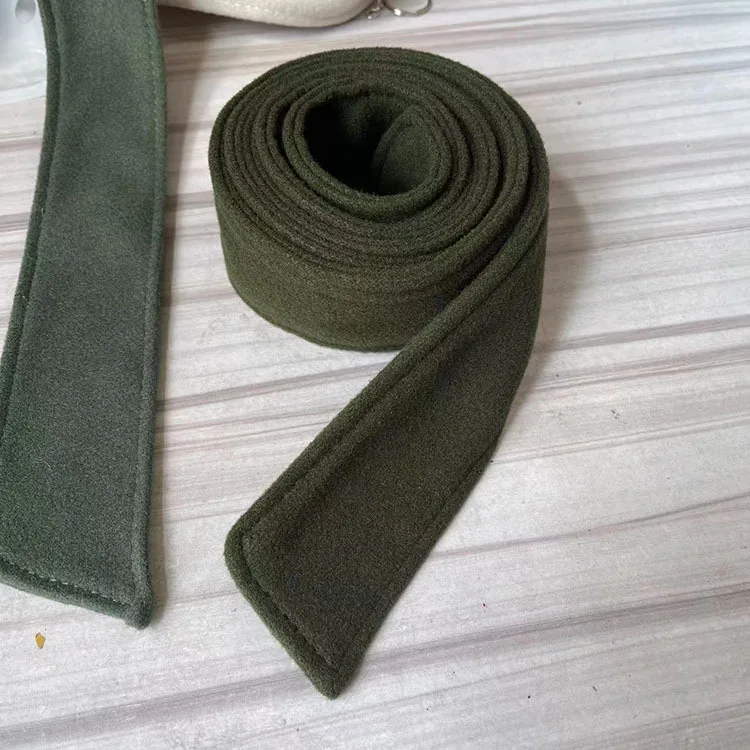 5x175cm Women Waist Belt Double-Sided Faux Woolen Coat Overcoat Trench Coat Waistband Ladies Autumn Winter Apparel Accessories