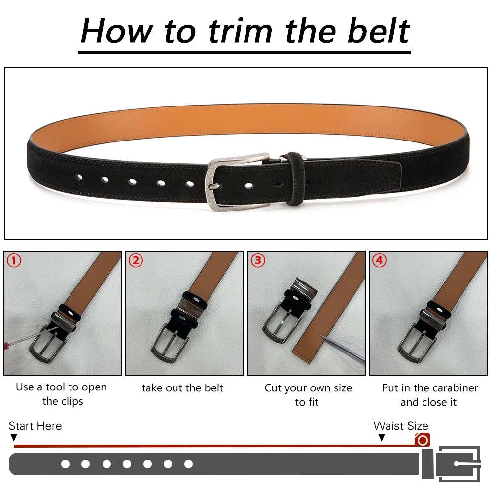 Men Belts High Quality PU Leather LONG Large Pin Buckle Metal Automatic Buckle Male Multi Style Belts Strap Male