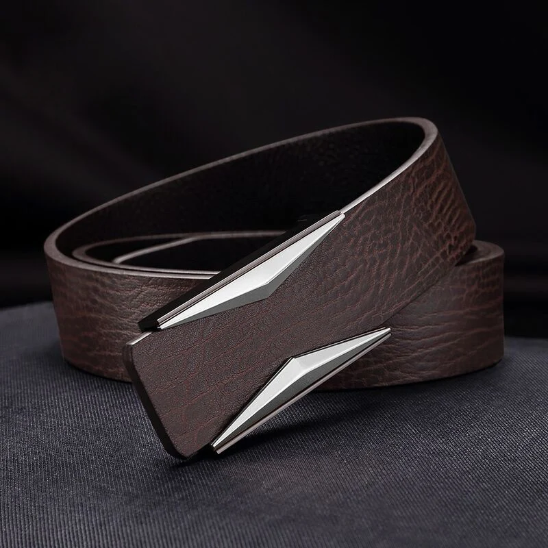 2024 Luxury Brand Belts for Men &Women Unisex Fashion Shiny Coffee Design Buckle High Quality Waist Shaper Leather genuine Belts