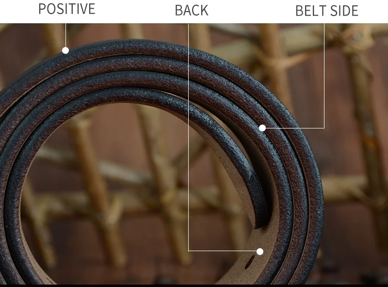 COWATHER 2021 men belt cow genuine leather luxury strap male belts for men new fashion classic vintage pin buckle dropshipping