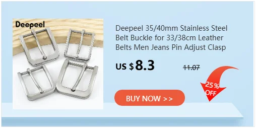 1/2Pcs 38mm Men's Belt Buckle Belts Head Connect Loop Leathers Pin Buckles Solid Brass Rivet Clasp DIY Leather Craft Accessories