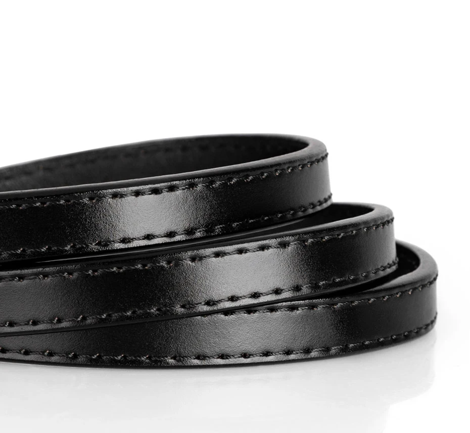 Maikun Women's Business Genuine Leather Belt Fashion Casual Thin Belt For Suit Skirt Dresses