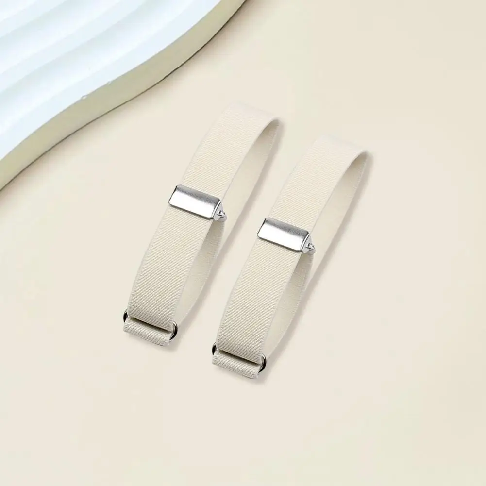 1Pair Shirt Sleeve Garters Holders Men Women Elastic Armband Adjustable Arm Cuff Bands for Party Clothing Accessories
