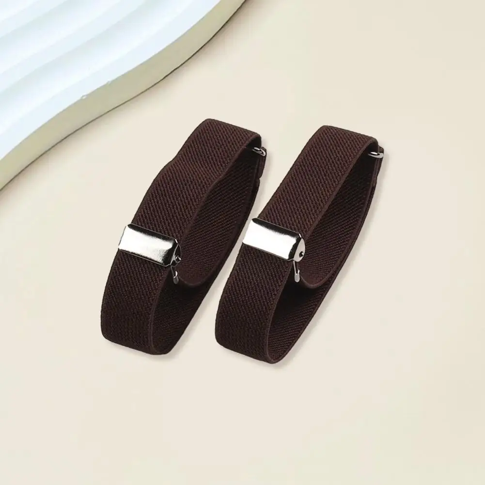 1Pair Shirt Sleeve Garters Holders Men Women Elastic Armband Adjustable Arm Cuff Bands for Party Clothing Accessories