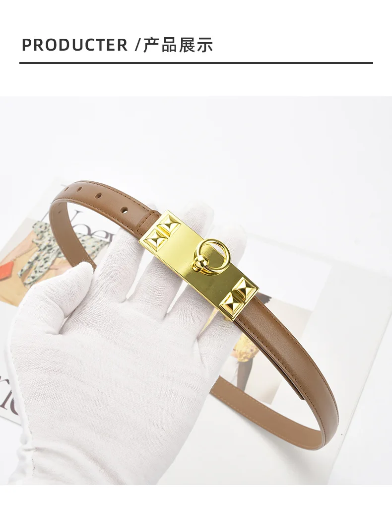 Summer Candy Colorful Cute Real Leather Waist Belt Women Jeans Strap Belt Purple Pink Blue Green Girls Cowskin Waistband Belts