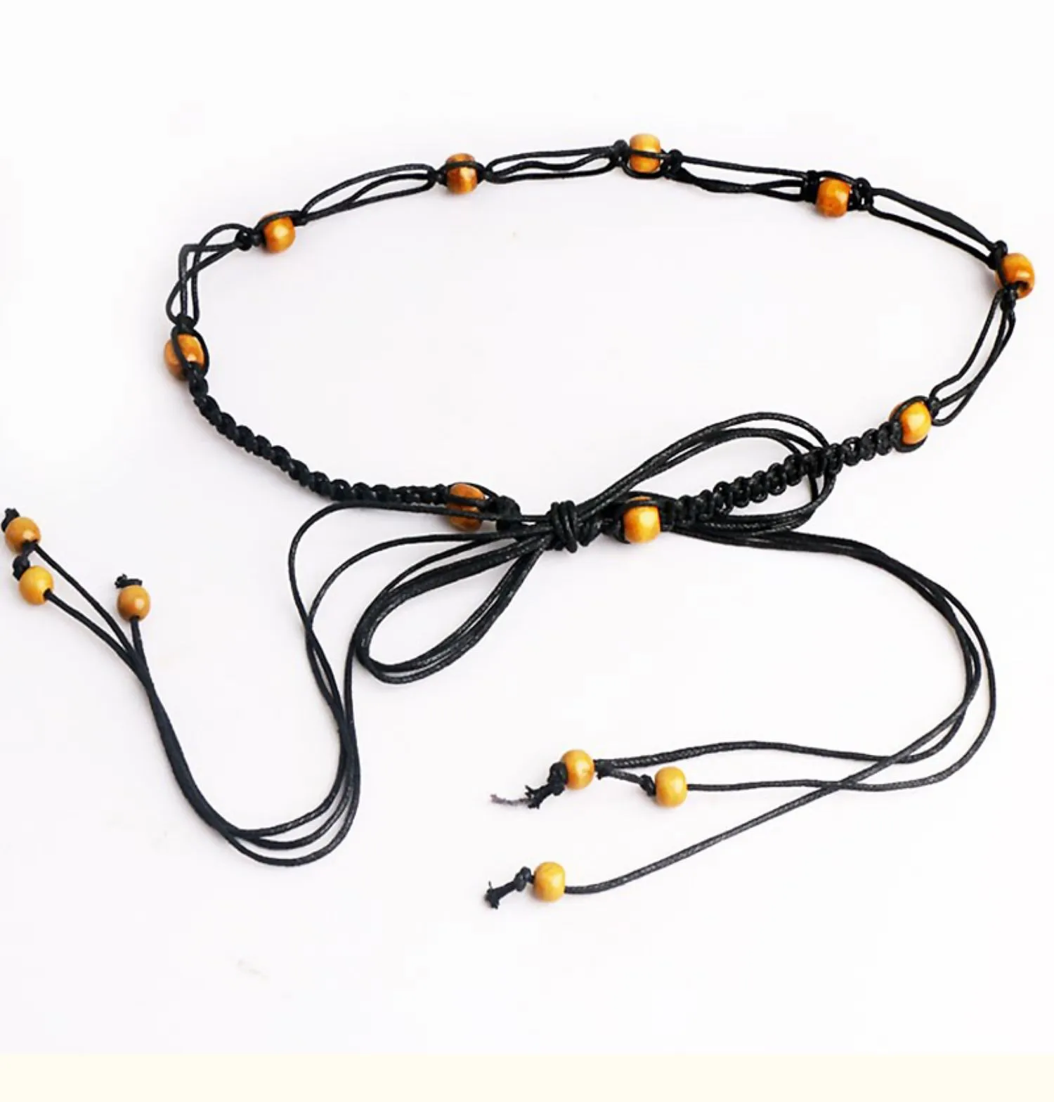 New Female Waistband Belts Thin Belt Simple Decoration Tie with Dress Long Waist Rope Knotted Vintage Dresses String Waist Chain