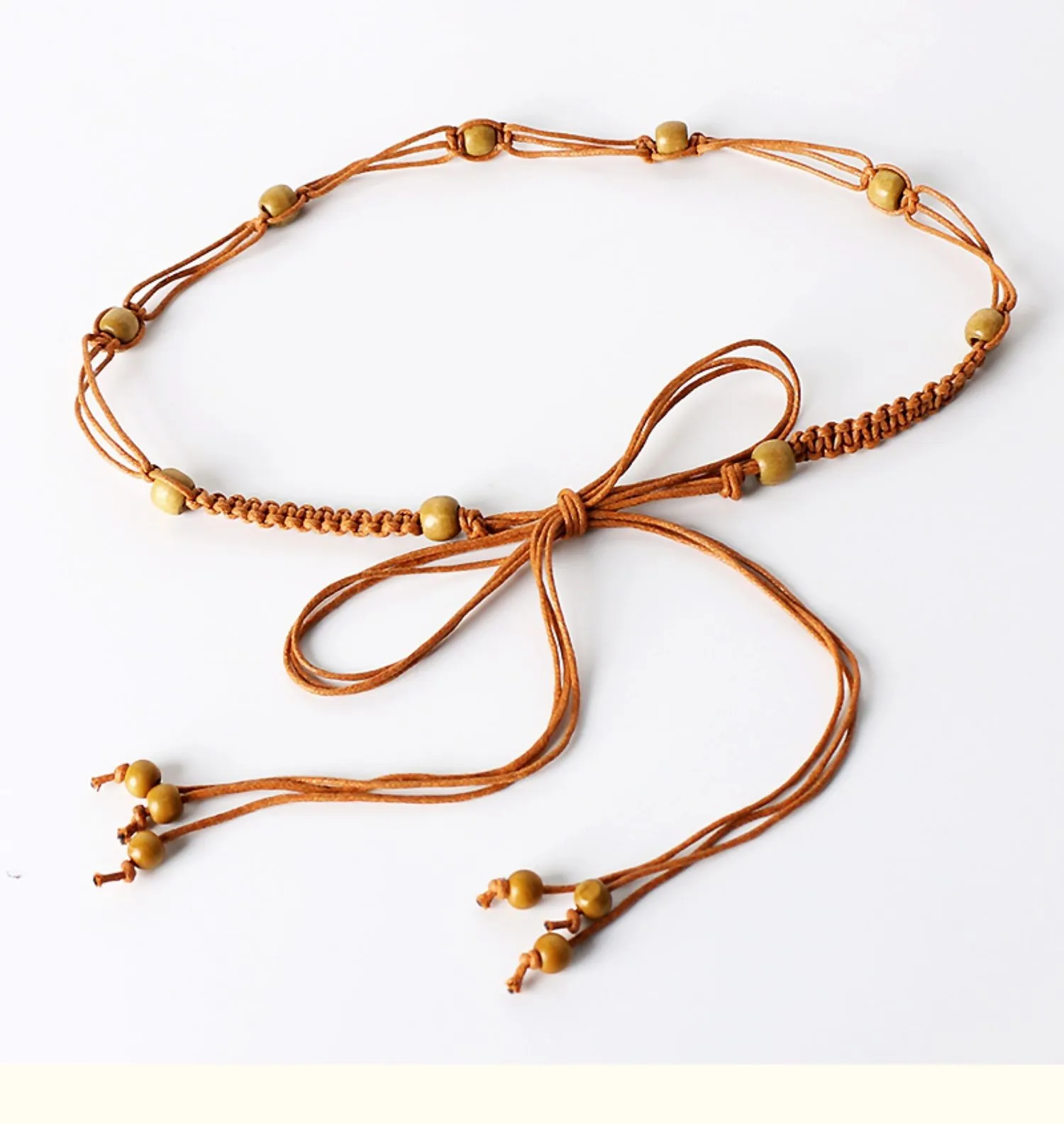 New Female Waistband Belts Thin Belt Simple Decoration Tie with Dress Long Waist Rope Knotted Vintage Dresses String Waist Chain