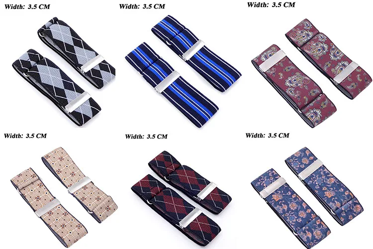 63 Styles Elastic Armband Shirt Sleeve Holder Women Men Unisex Adjustable Arm Cuffs Bands for Party Wedding Clothing Accessories