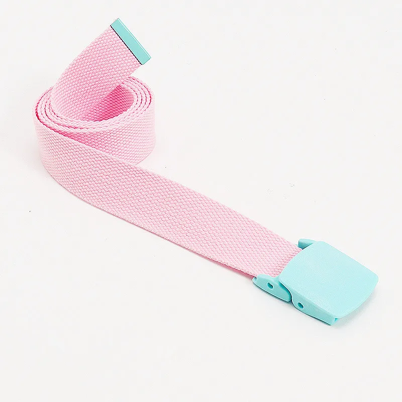 Colorful Canvas Tactical Belt Unisex Fashion Casual Luxury Trend Jeans Accessories Youth Nylon Girdle Cute Belt