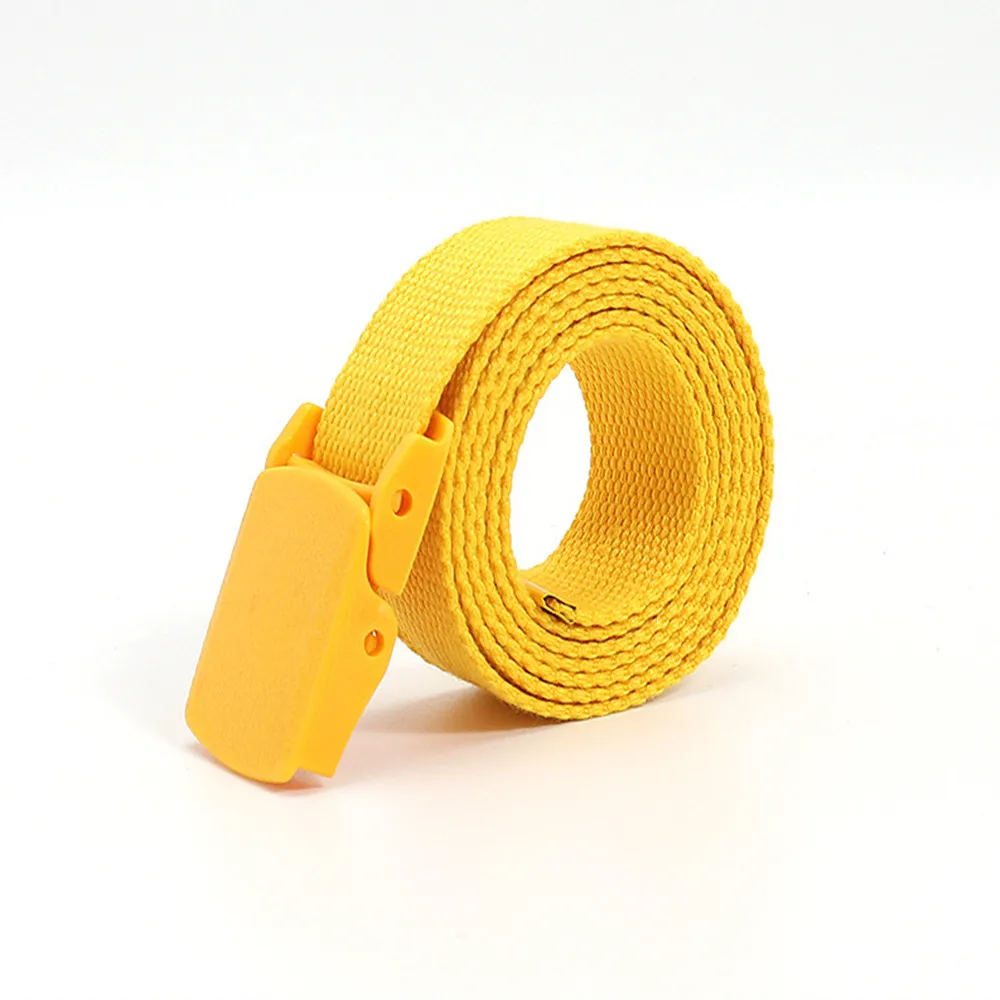 Colorful Canvas Tactical Belt Unisex Fashion Casual Luxury Trend Jeans Accessories Youth Nylon Girdle Cute Belt