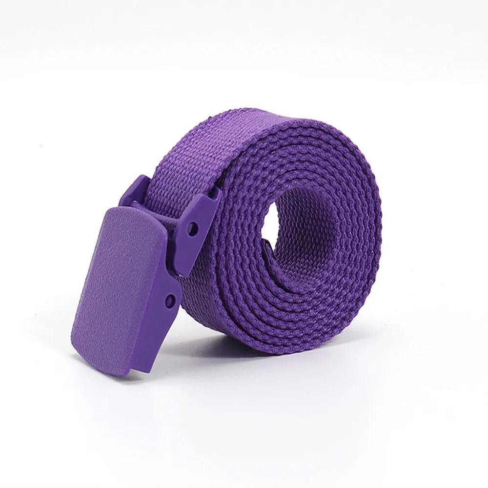 Colorful Canvas Tactical Belt Unisex Fashion Casual Luxury Trend Jeans Accessories Youth Nylon Girdle Cute Belt