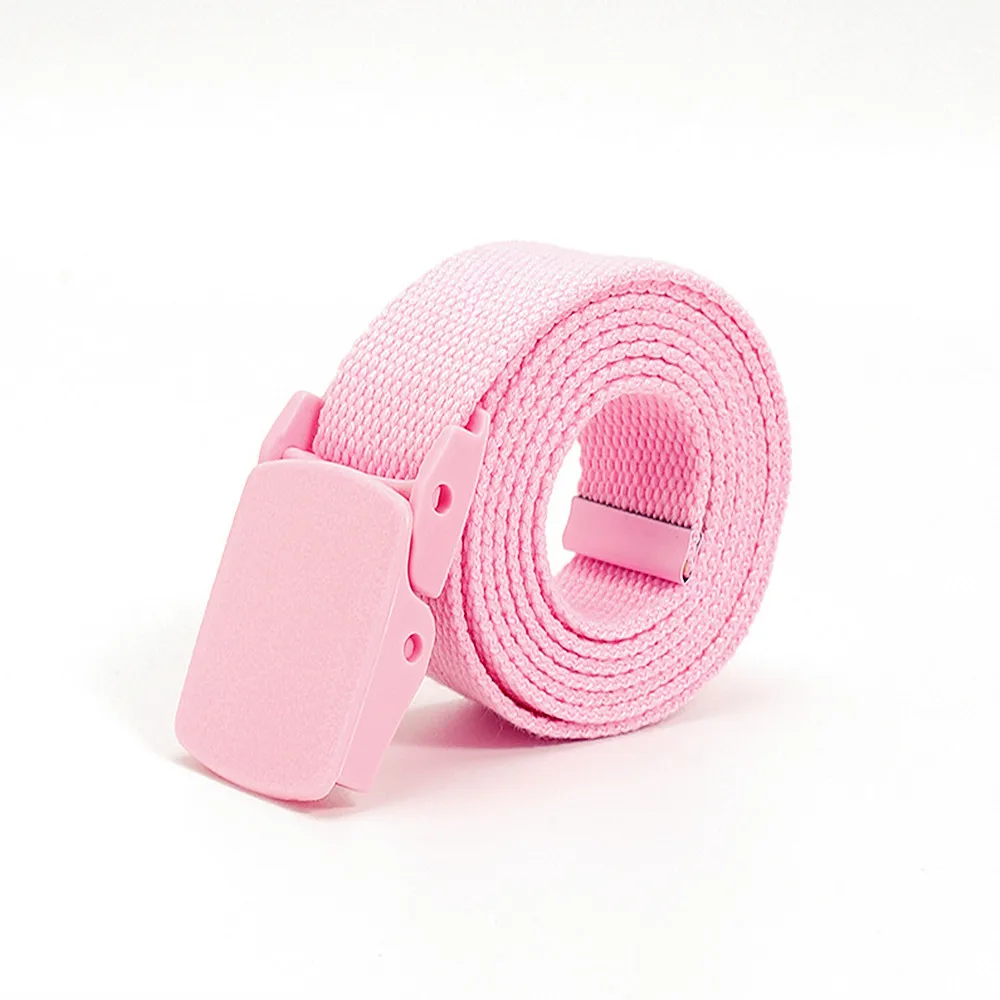 Colorful Canvas Tactical Belt Unisex Fashion Casual Luxury Trend Jeans Accessories Youth Nylon Girdle Cute Belt