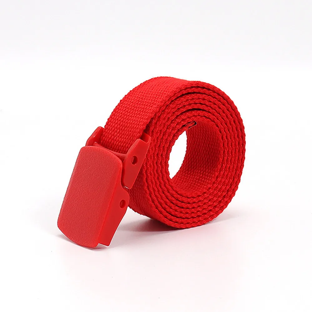 Colorful Canvas Tactical Belt Unisex Fashion Casual Luxury Trend Jeans Accessories Youth Nylon Girdle Cute Belt