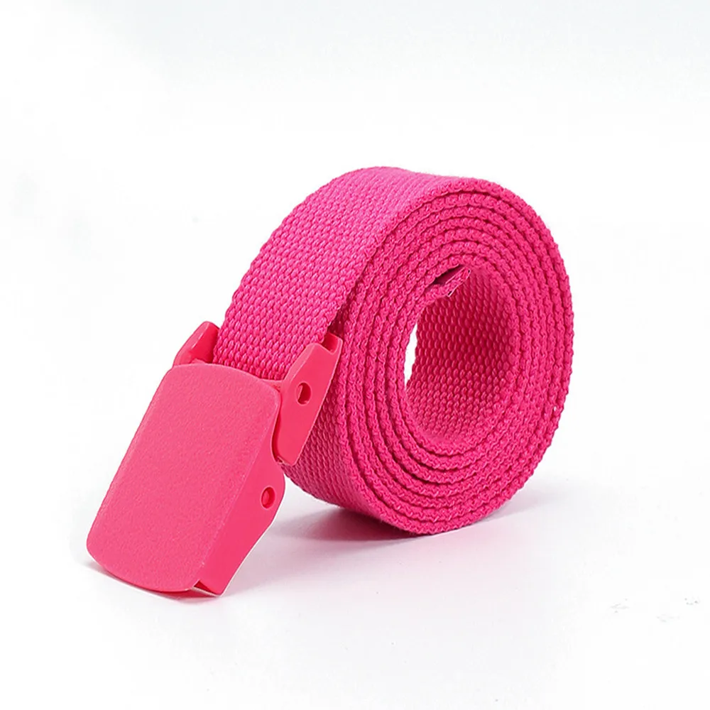 Colorful Canvas Tactical Belt Unisex Fashion Casual Luxury Trend Jeans Accessories Youth Nylon Girdle Cute Belt
