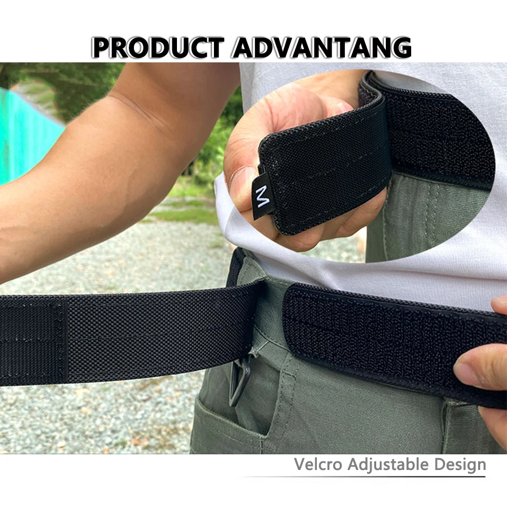 TUSHI New Tactical MOLLE Combat Military Belt Equipped With Inner Belt and Inner Non-Slip Pad 2-in-1 Quick-Release System Belt