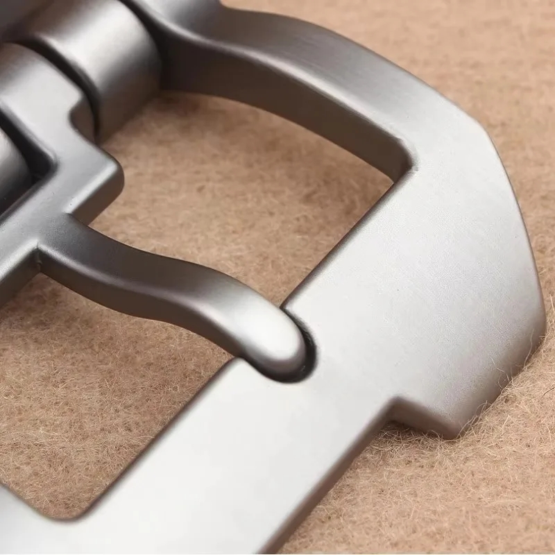 2026 Men's Genuine Leather Pin Belt Buckle Head Fashion Alloy Belt Buckle 4.0cm Pin Belt Buckle for Male Jeans Pants Waistband