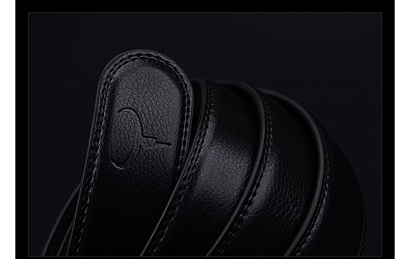 COWATHER 2021 new 100% cow genuine leather belts for men high quality alloy automatic buckle belt cinto masculino original