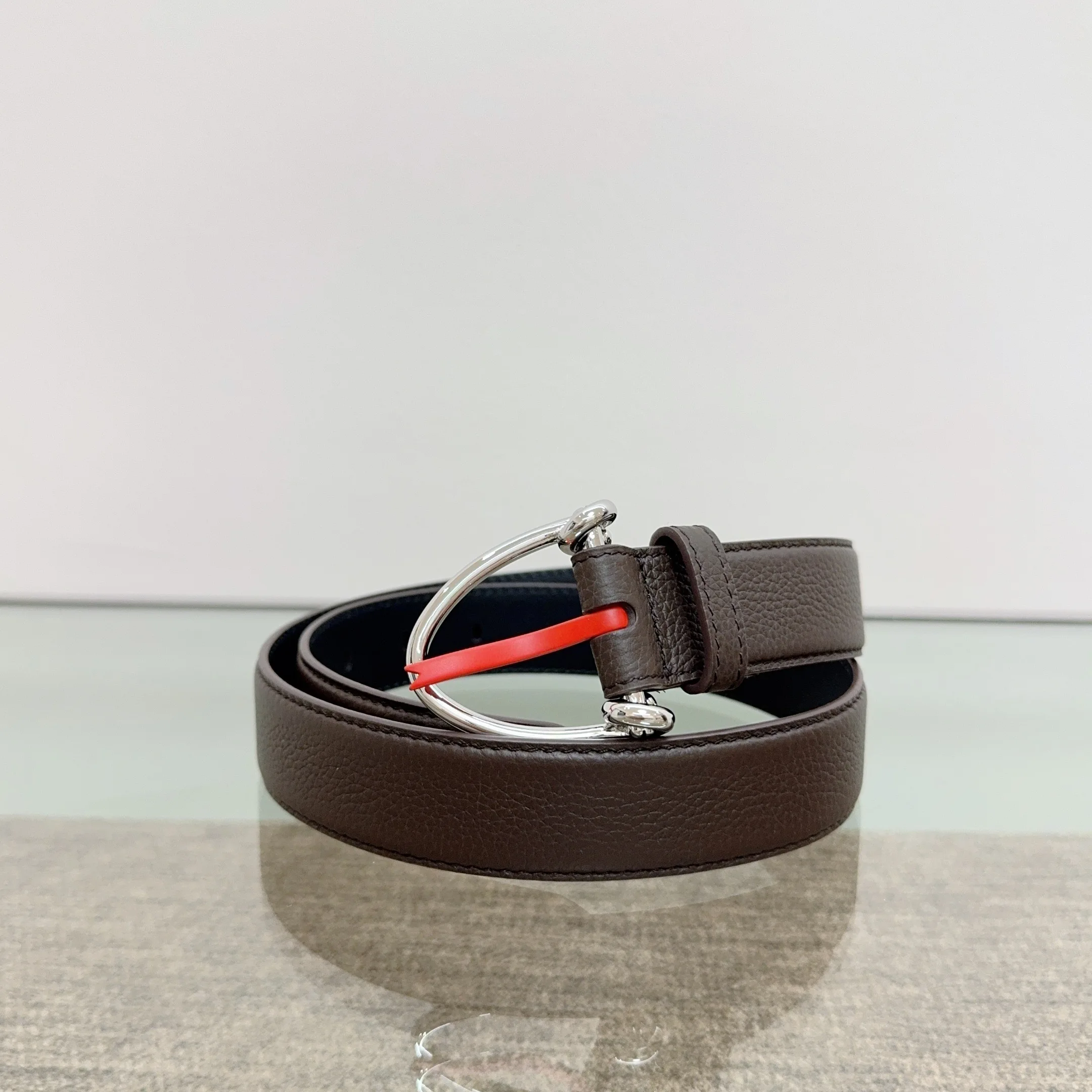 2025New Top Layer Cowhide Belt Retro Fashion Simple Gold/silver Metal Buckle Belt Soft Genuine Leather Women's Jeans Belt