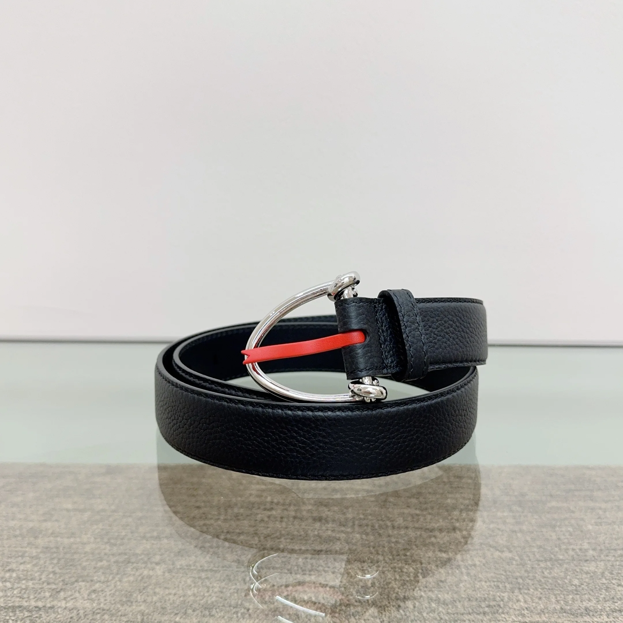 2025New Top Layer Cowhide Belt Retro Fashion Simple Gold/silver Metal Buckle Belt Soft Genuine Leather Women's Jeans Belt
