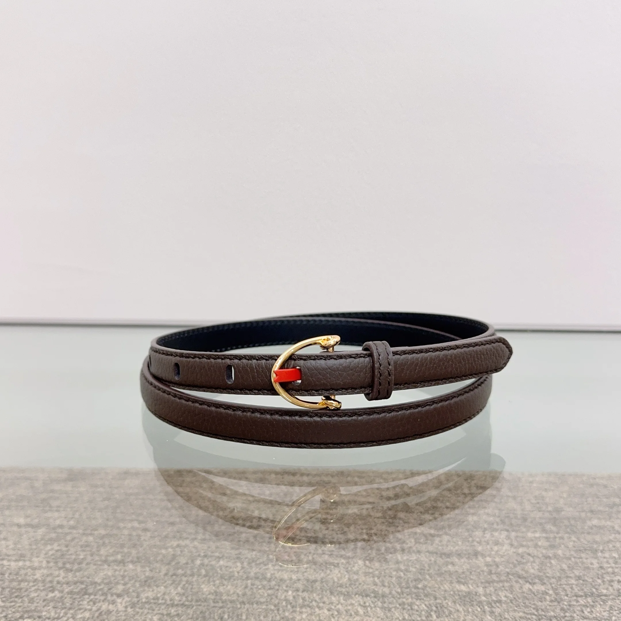2025New Top Layer Cowhide Belt Retro Fashion Simple Gold/silver Metal Buckle Belt Soft Genuine Leather Women's Jeans Belt