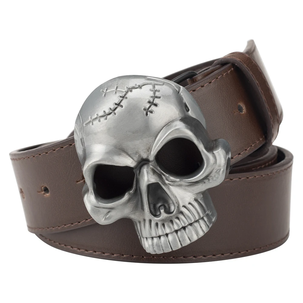 Men's Skull Buckle Fashion Ghost Head Decorative Belt