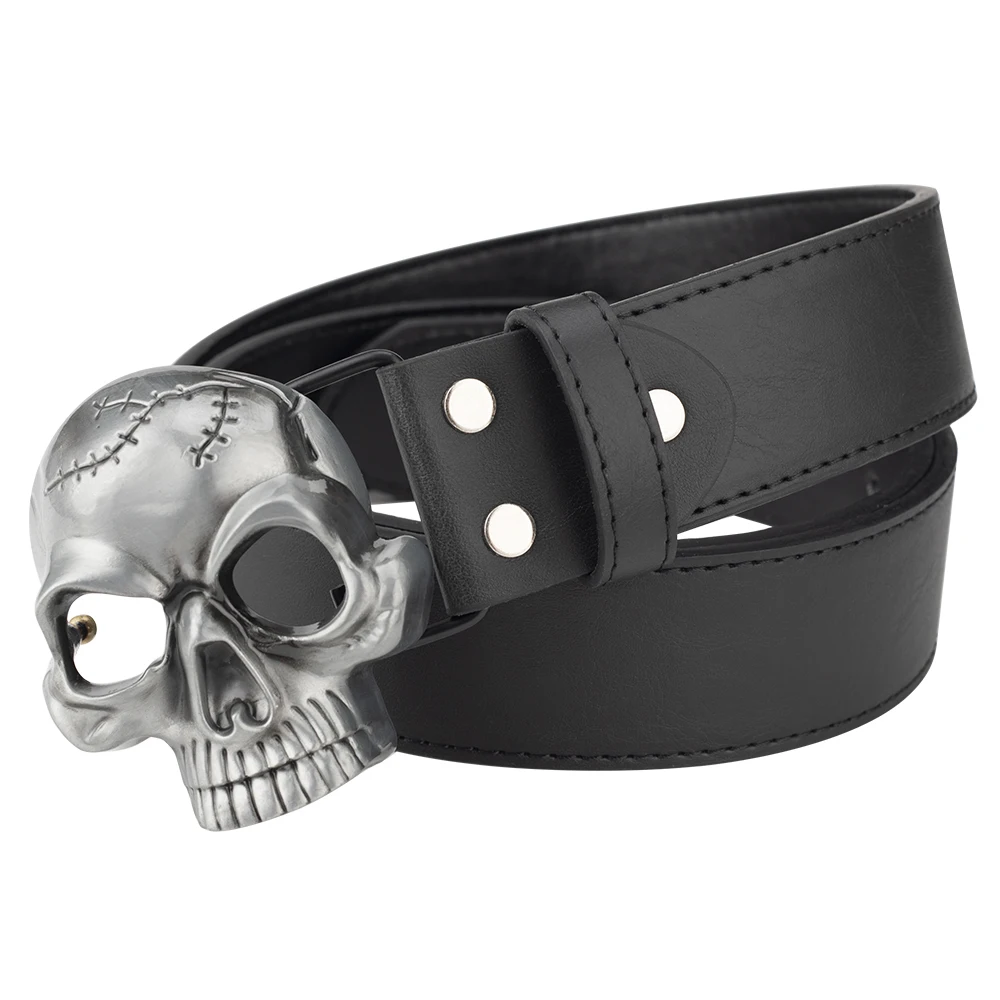 Men's Skull Buckle Fashion Ghost Head Decorative Belt
